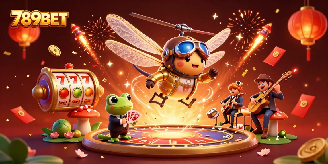 Experience exhilarating gaming at 789BET with thrilling slot reels and a lively casino atmosphere.