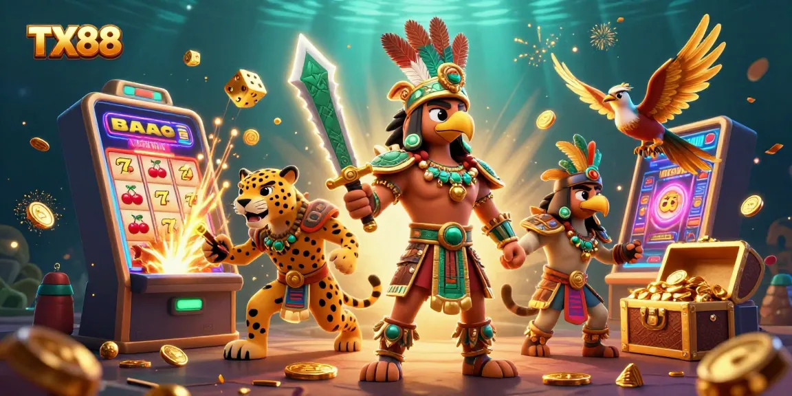 Experience thrilling wins at TX88 with engaging games and dynamic action in a vibrant casino scene.