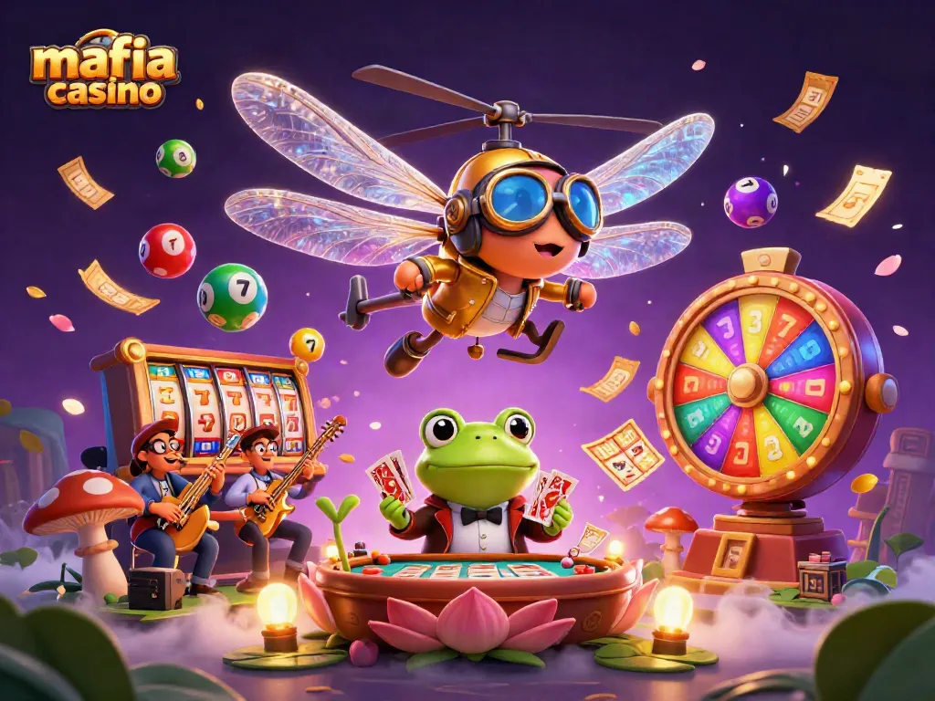Experience the thrill of mafia casino with dynamic slot games and vibrant cash elements.