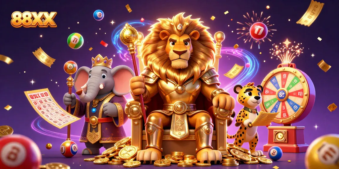 Play exciting games at 88XX with vibrant visuals and thrilling jackpot elements.