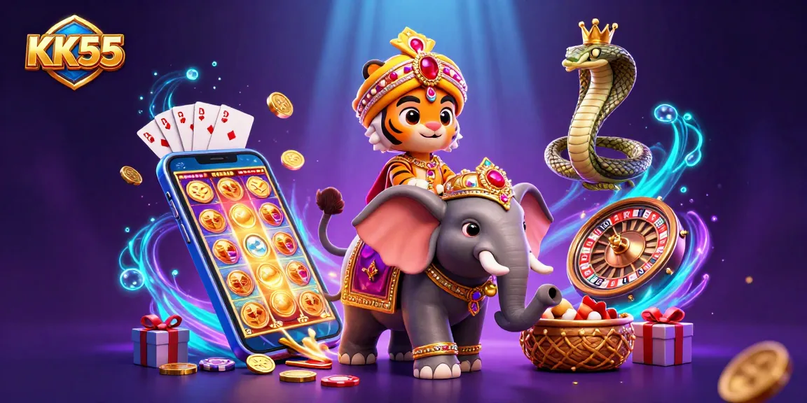 Spin the reels and win big at KK55 with exciting slot games and captivating visuals.