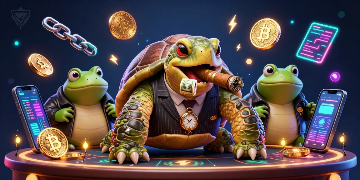 Engage with FABET's thrilling crypto gambling scene featuring cartoon characters and glowing elements.