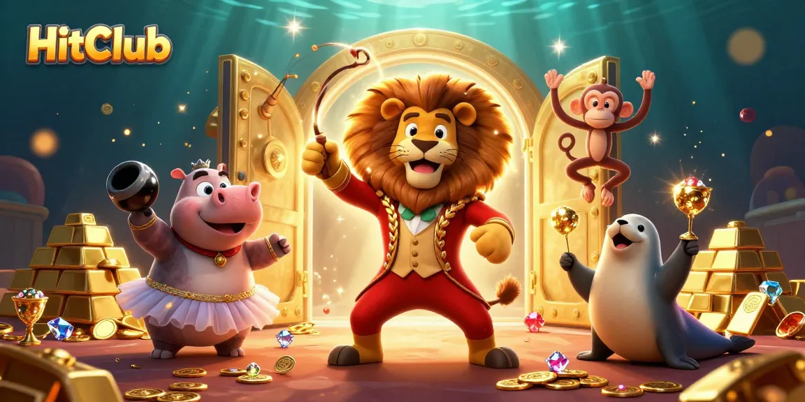 Experience thrilling gameplay at HitClub with dynamic characters and rich casino elements.