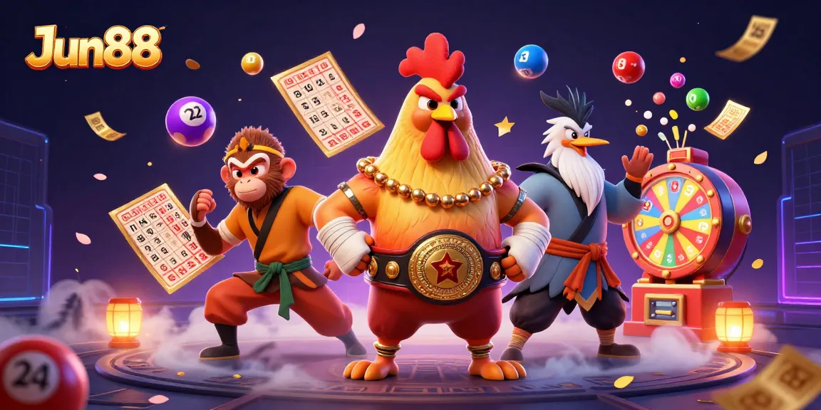 Win exciting jackpots with Jun88’s vibrant gaming scene featuring dynamic elements!