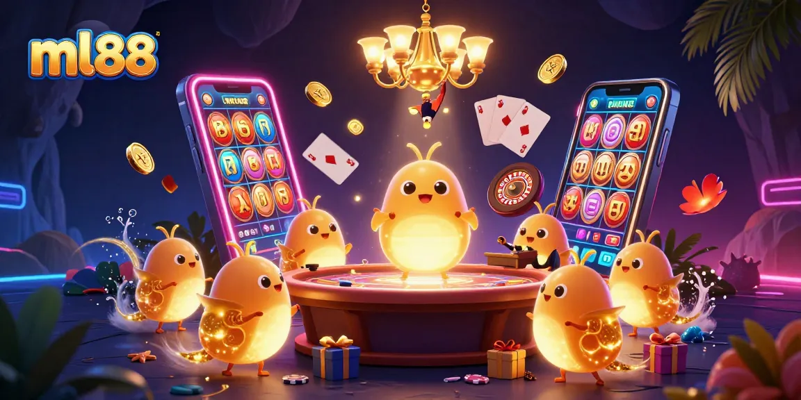Play exciting casino games with ml88 as glowworms and a bat dealer light up the cave experience.