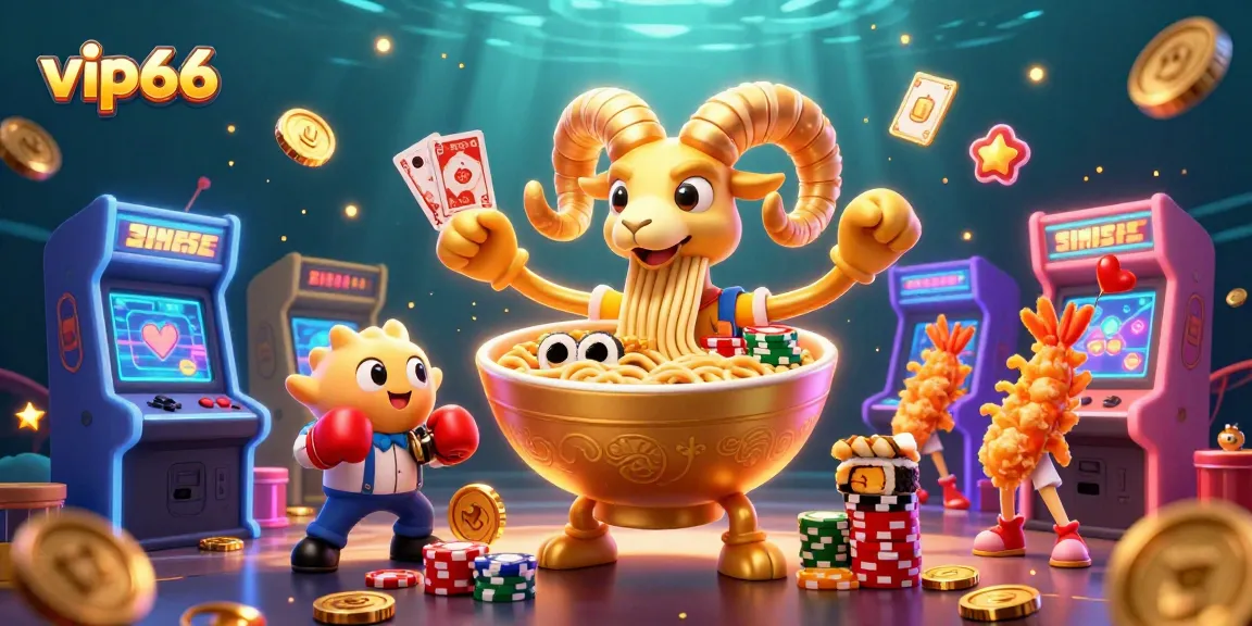Enjoy exciting gameplay at vip66 with animated characters and vibrant casino elements in a dynamic 3D scene.