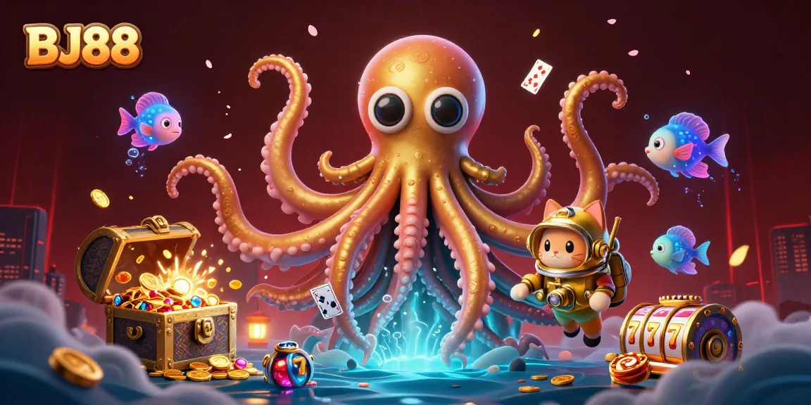 BJ88 offers a vibrant online casino experience with thrilling slot reels and dynamic gaming elements.