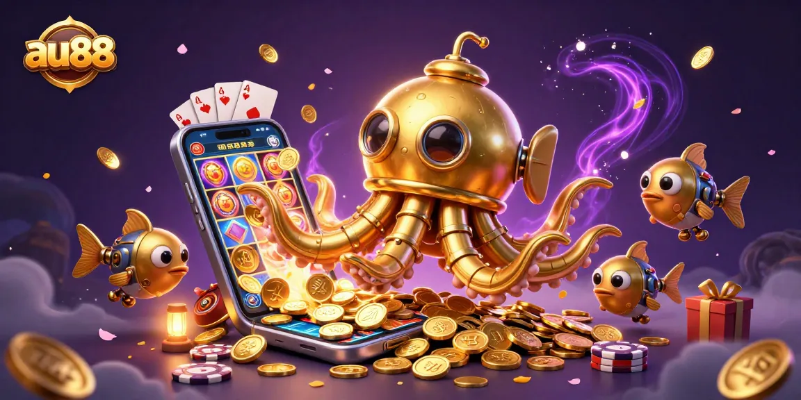Experience thrilling gaming with au88 featuring golden kraken and slot games.