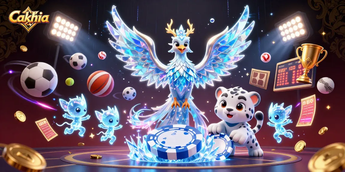 Cakhia enhances your game with ice-themed characters and sports elements for an exciting betting experience.