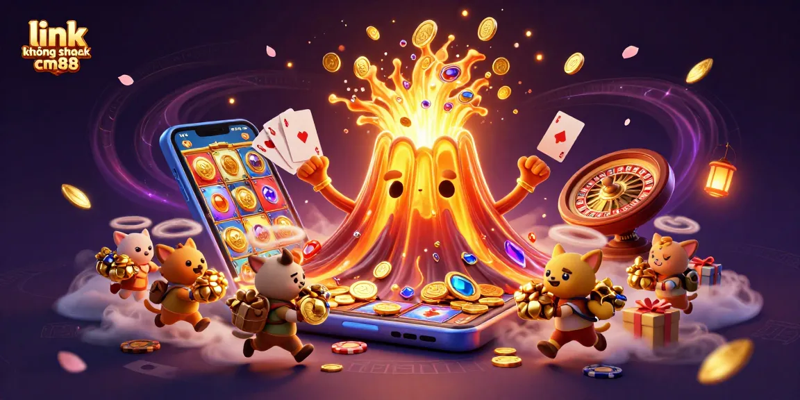 Experience exhilarating wins with link không chặn cm88 showcasing a vibrant 3D casino adventure.