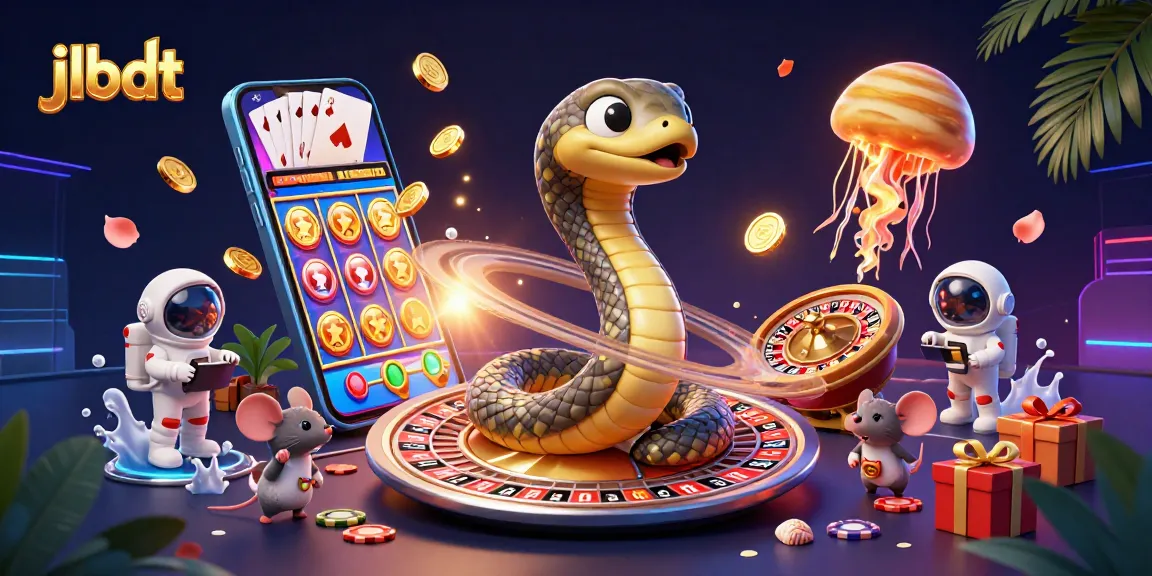 Experience thrilling bets in the cosmic jlbdt casino universe with animated characters and games.