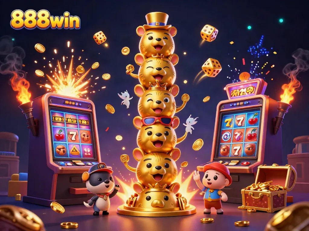 Experience thrilling jackpots and vibrant casino moments with 888win's interactive gaming.